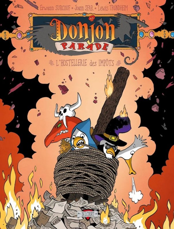 Donjon Parade tome 8 - L'Hostellerie des Impôts