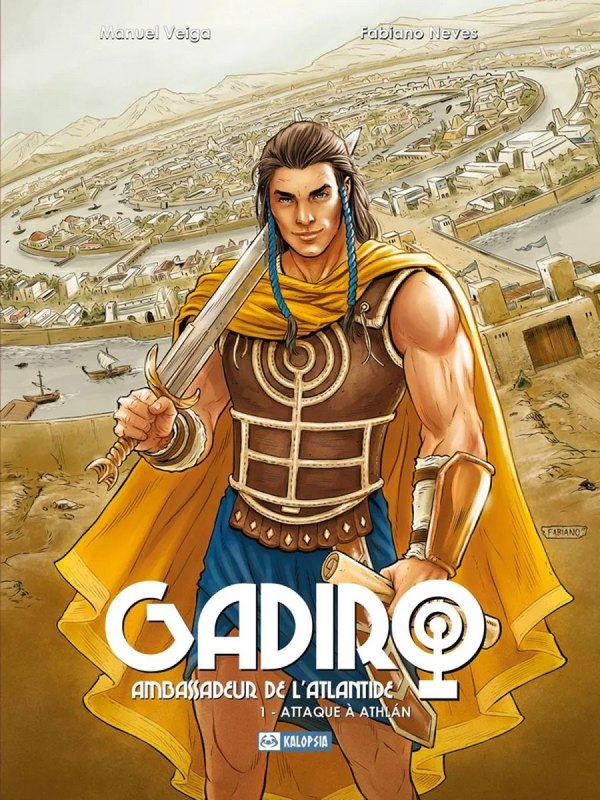 Gadiro - Ambassadeur de l'Atlantide tome 1 - Attaque à Athlan