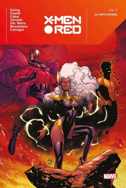 X-Men red tome 1 - La terre brisée
